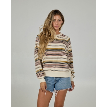SALTY CREW MAGLIA MANICHE LUNGHE GONE SAILIN CREW OFF WHITE