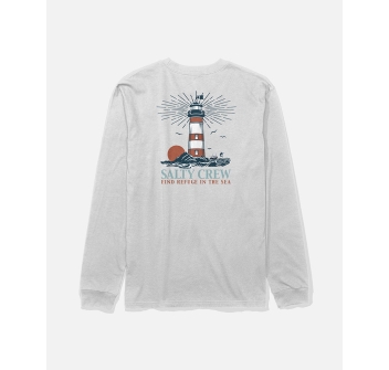 SALTY CREW MAGLIA MANICHE LUNGHE HIGH BEAM WHITE