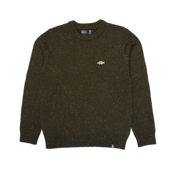 SALTY CREW MAGLIONE FLEECE DUSK KNIT DUSTY OLIVE
