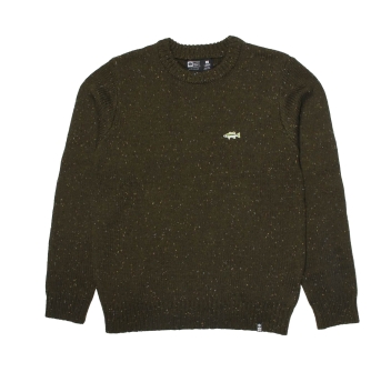 SALTY CREW MAGLIONE FLEECE DUSK KNIT DUSTY OLIVE