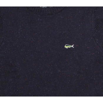 SALTY CREW MAGLIONE FLEECE DUSK KNIT NAVY