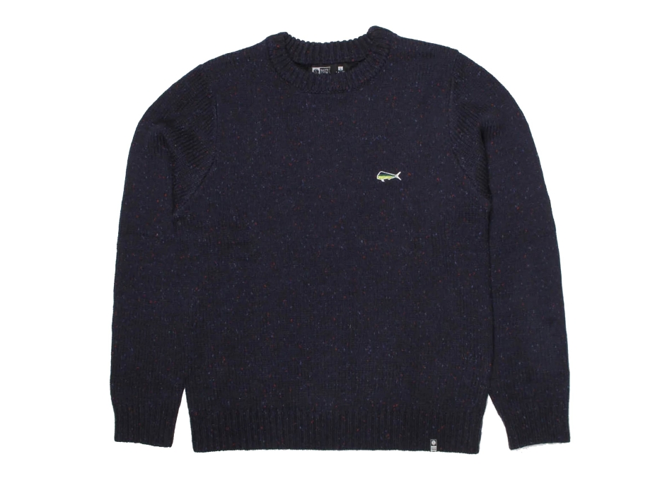SALTY CREW MAGLIONE FLEECE DUSK KNIT NAVY