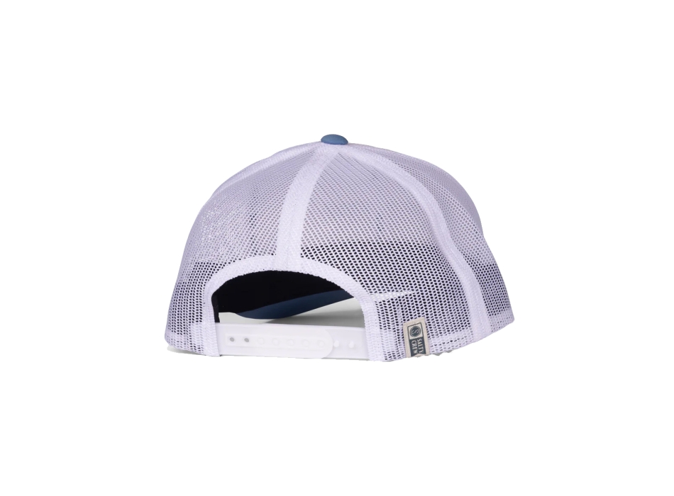 SALTY CREW PINNACLE RETRO TRUCKER CAPPELLINO WHITE SLATE