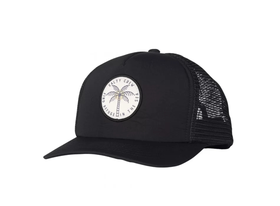SALTY CREW QUEEN PALM TRUCKER CAPPELLINO BLACK