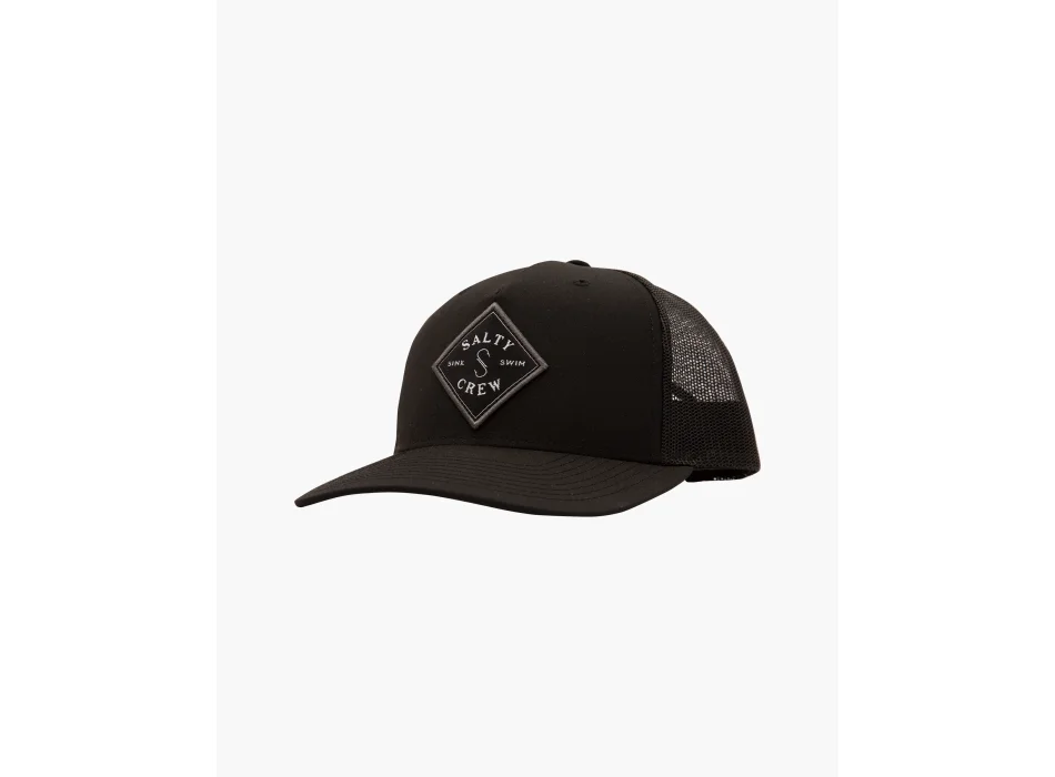 SALTY CREW SEA LINE RETRO TRUCKER CAPPELLINO BLACK