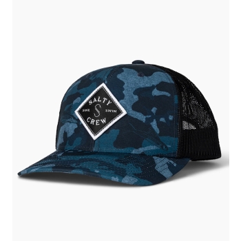SALTY CREW SEALINE RETRO TRUCKER CAPPELLINO BLUE CAMO