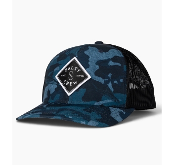 SALTY CREW SEALINE RETRO TRUCKER CAPPELLINO BLUE CAMO