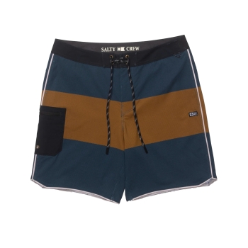 SALTY CREW SESSION BLOCKED BOARDSHORTS 18.5" MIDNIGHT NAVY