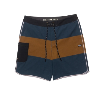 SALTY CREW SESSION BLOCKED BOARDSHORTS 18.5" MIDNIGHT NAVY