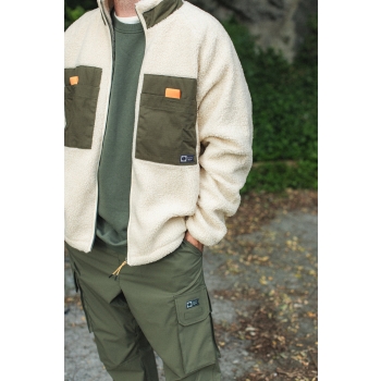 SALTY CREW SHIELD SHERPA JACKET BLUE CAMO