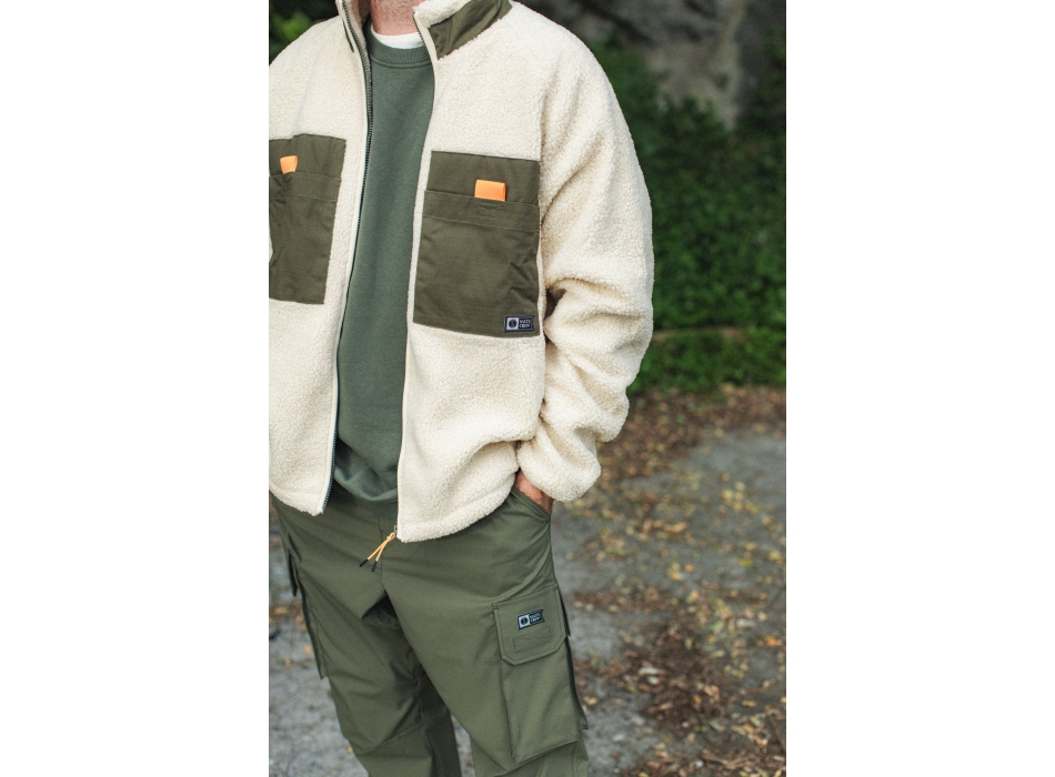 SALTY CREW SHIELD SHERPA JACKET BLUE CAMO