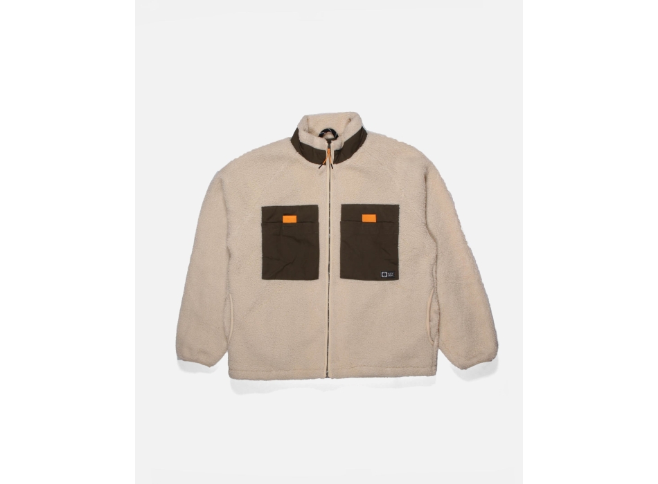 SALTY CREW SHIELD SHERPA JACKET BLUE CAMO