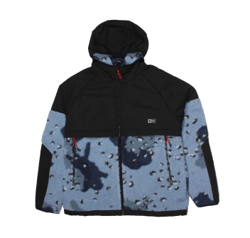 SALTY CREW SHIELD SHERPA JACKET BLUE CAMO