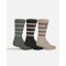 SALTY CREW SHOREBREAK SOCK 3 PACK SET CALZINI MULTI