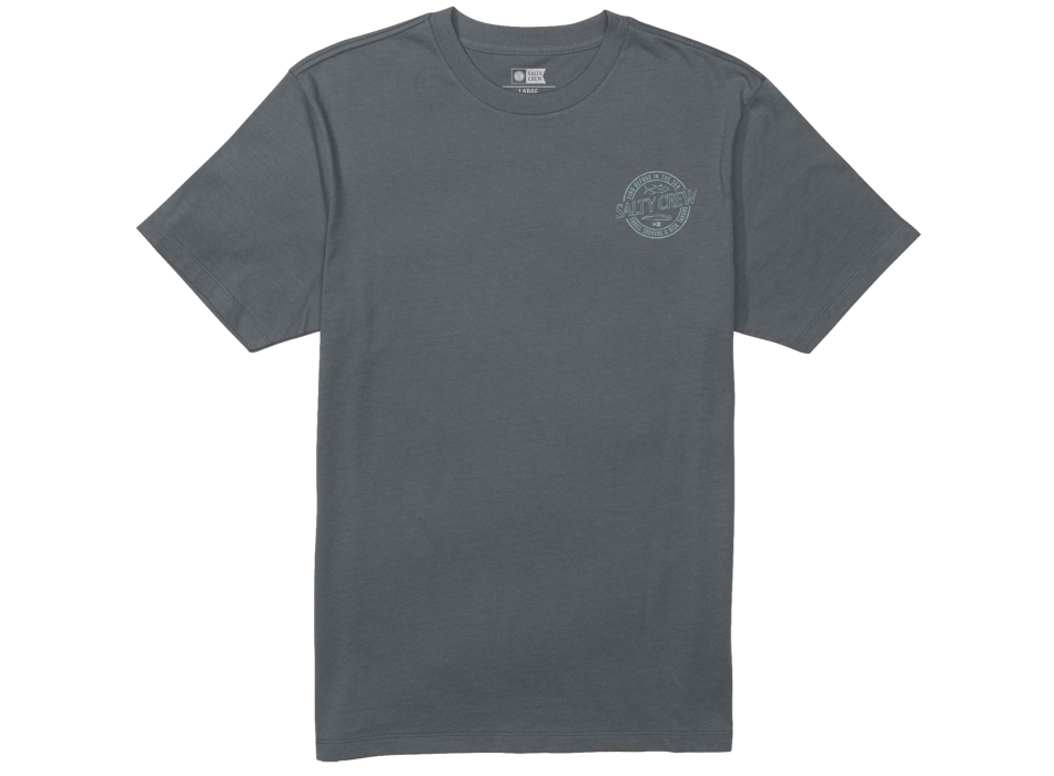SALTY CREW SKEWED CLASSIC T-SHIRT CHARCOAL