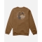 SALTY CREW STAKE OUT CREW FLEECE CARAMEL