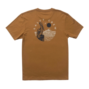 SALTY CREW STAKEOUT T-SHIRT CARAMEL