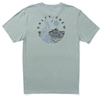 SALTY CREW STAKEOUT T-SHIRT MACKEREL
