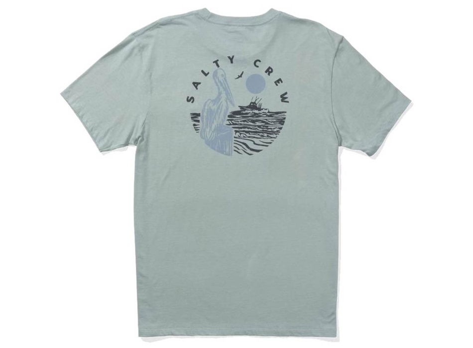 SALTY CREW STAKEOUT T-SHIRT MACKEREL