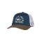 SALTY CREW STAMPED TRUCKER CAPPELLINO DEEP OCEAN BROWN