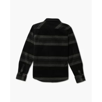 SALTY CREW SWELLTER POLAR CAMICIA COAL