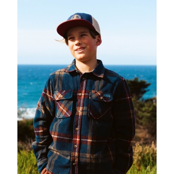 SALTY CREW SWELLTER POLAR CAMICIA NAVY