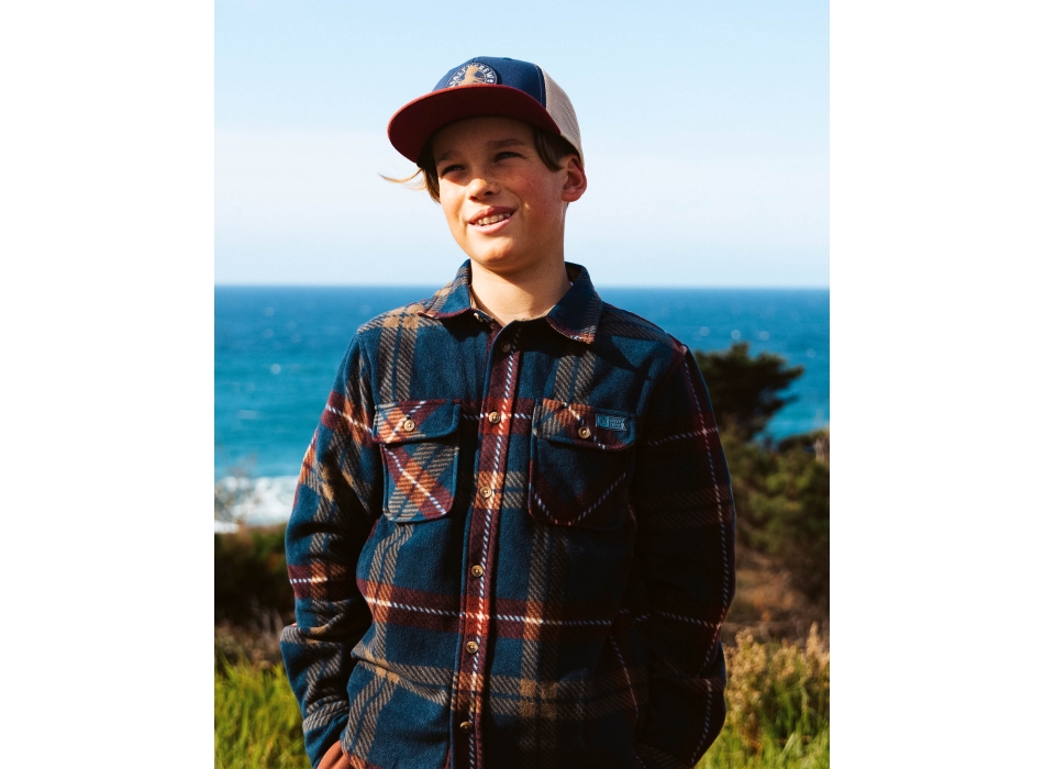 SALTY CREW SWELLTER POLAR CAMICIA NAVY