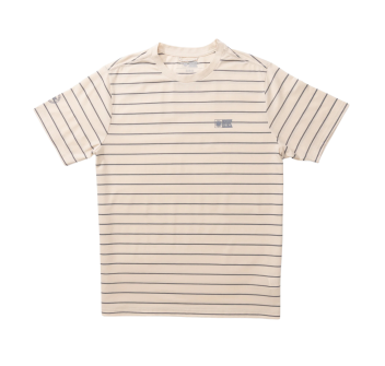 SALTY CREW T-SHIRT ALPHA CROSSOVER MANICA CORTA OYSTER