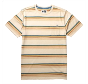 SALTY CREW T-SHIRT LINE UP MANICA CORTA KNIT OFF WHITE 