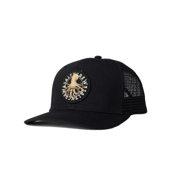 SALTY CREW TENTACLES RETRO TRUCKER CAPPELLINO BLACK