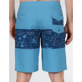 SALTY CREW TOPWATER BOARDSHORTS 21" NAVY AQUA