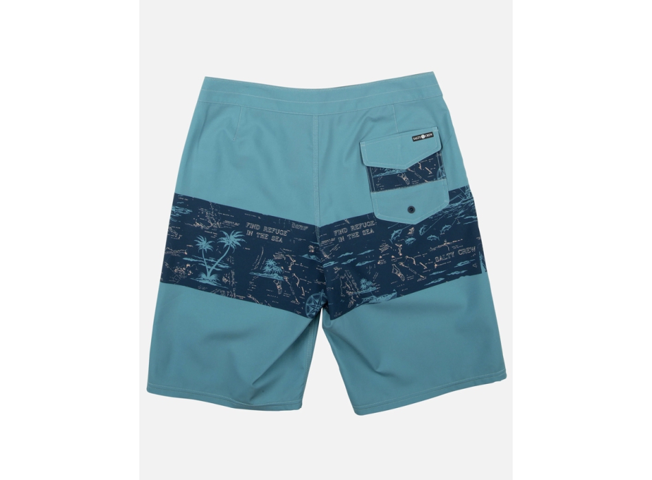 SALTY CREW TOPWATER BOARDSHORTS 21" NAVY AQUA