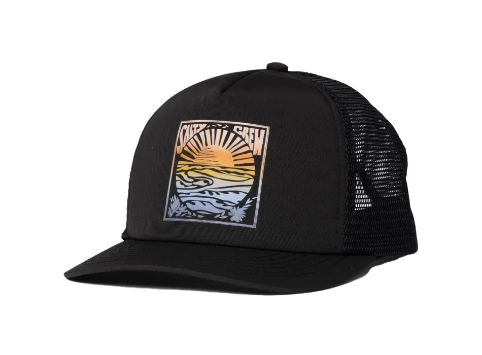 SALTY CREW TRAVEL TRUCKER CAPPELLINO BLACK