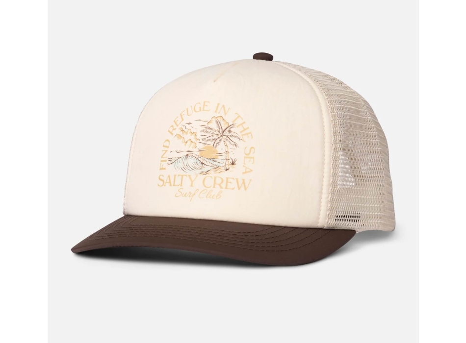 SALTY CREW TRAVEL TRUCKER CAPPELLINO OFF WHITE