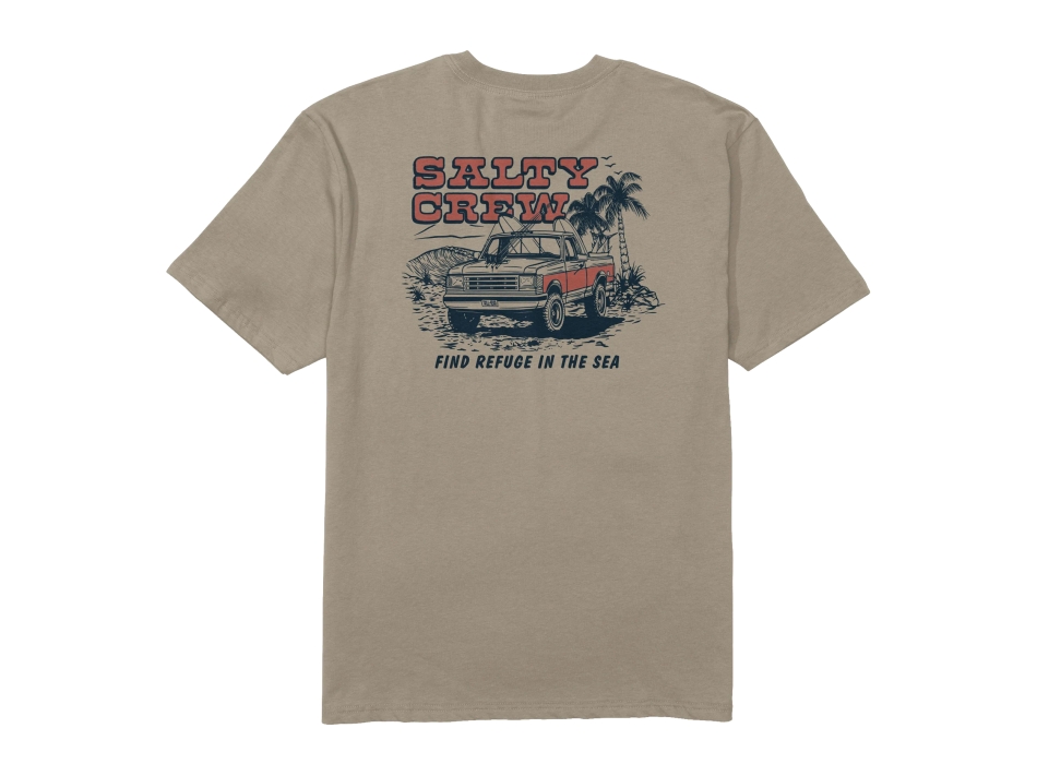 SALTY CREW TRUCK STOP CLASSIC T-SHIRT TWIG