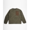 SALTY CREW PILE REEL POLAR CREW DUSTY OLIVE
