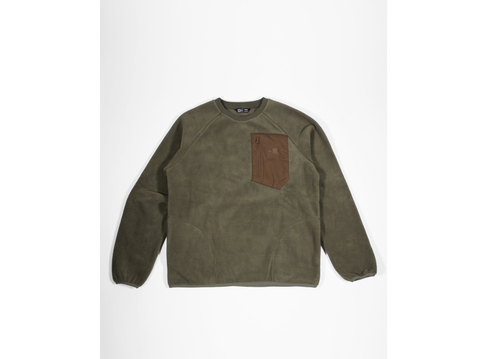 SALTY CREW TUNDRA POLAR FLEECE CON CAPPUCCIO BLACK