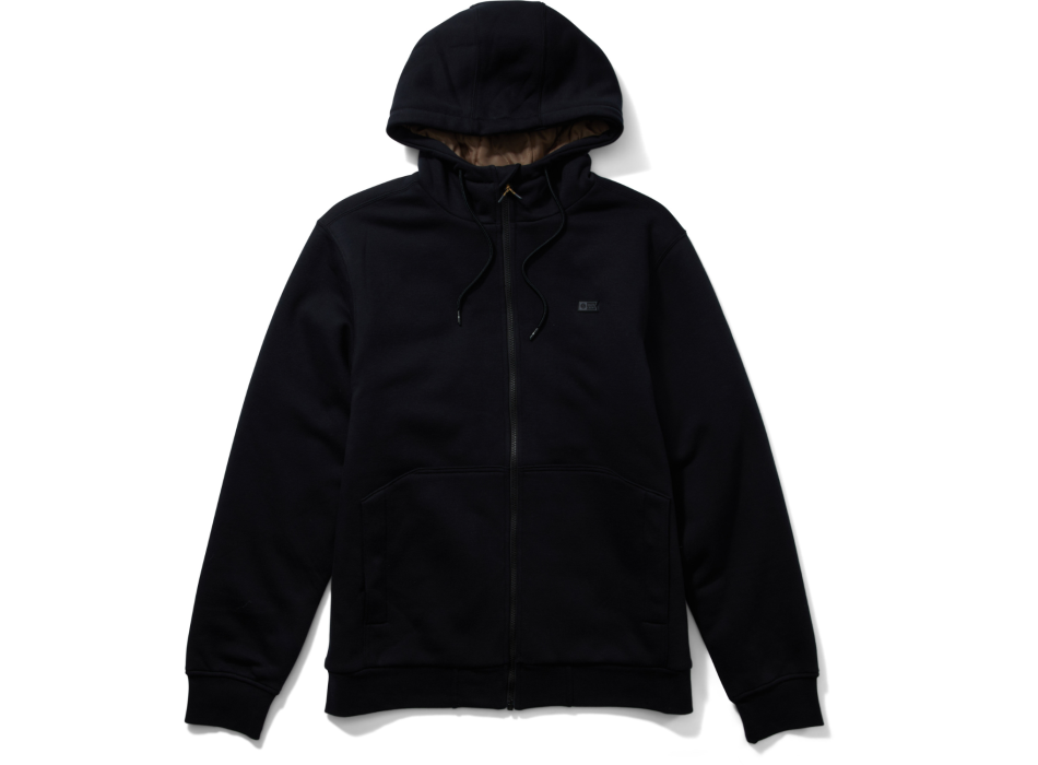 SALTY CREW TUNDRA POLAR FLEECE CON CAPPUCCIO BLACK