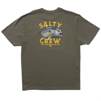 SALTY CREW ULUA CLASSIC T-SHIRT MANICHE CORTE DUSTY OLIVE