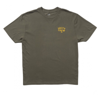 SALTY CREW ULUA CLASSIC T-SHIRT MANICHE CORTE DUSTY OLIVE