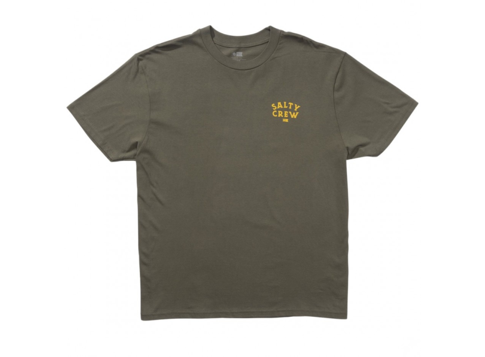 SALTY CREW ULUA CLASSIC T-SHIRT MANICHE CORTE DUSTY OLIVE