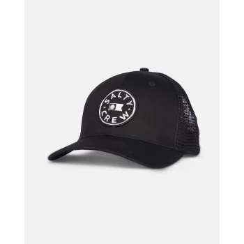 SALTY CREW WATERMARK RETRO TRUCKER CAPPELLINO BLACK