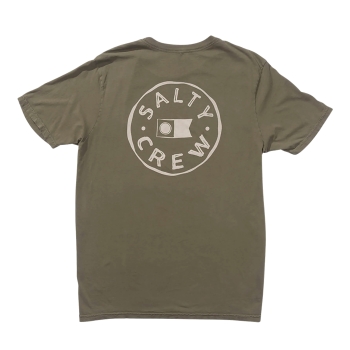 SALTY CREW WATERMARK VINTAGE T-SHIRT DUSTY OLIVE