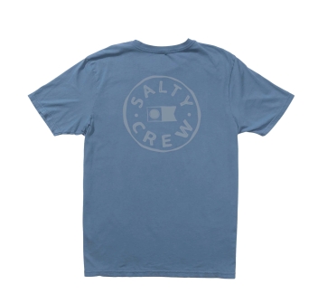 SALTY CREW WATERMARK VINTAGE T-SHIRT SLATE