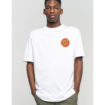 SANTA CRUZ CLASSIC DOT CHEST T-SHIRT BLACK