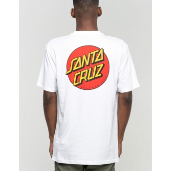 SANTA CRUZ CLASSIC DOT CHEST T-SHIRT BLACK