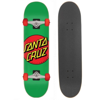 SANTA CRUZ CLASSIC DOT MID 7.80" SKATE COMPLETO