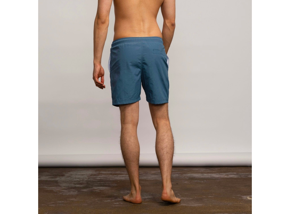SANTA CRUZ CLASSIC DOT SWIMSHORT 17" DUSTY BLUE 