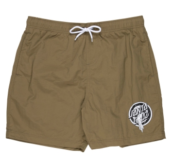 SANTA CRUZ CLASSIC DOT SWIMSHORT BUTTER 17"