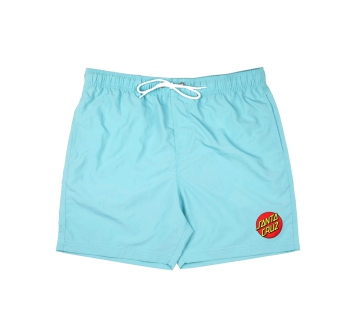 SANTA CRUZ CLASSIC DOT SWIMSHORT TURQUOISE 17"